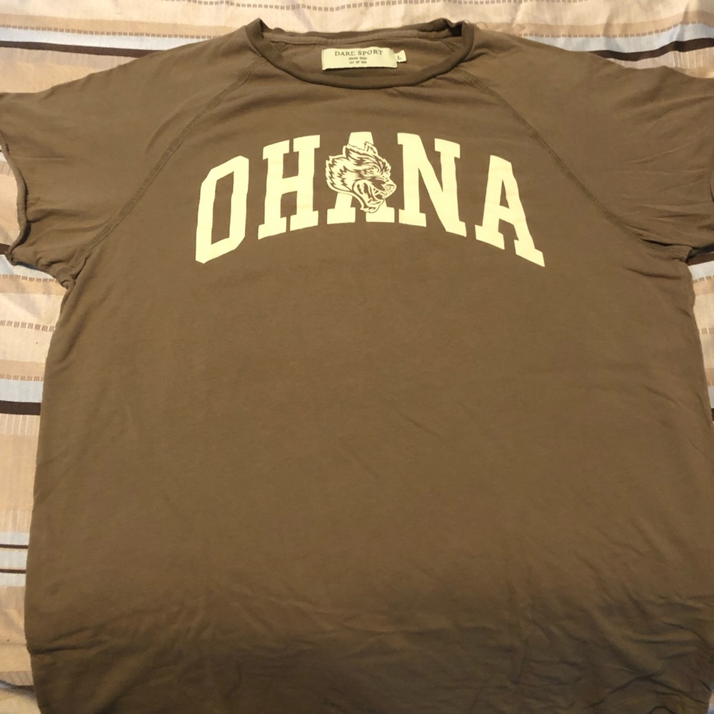 DARC SPORT OHANA Scoop Cap Sleeve Tee
